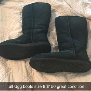 Tall Black Ugg Boots